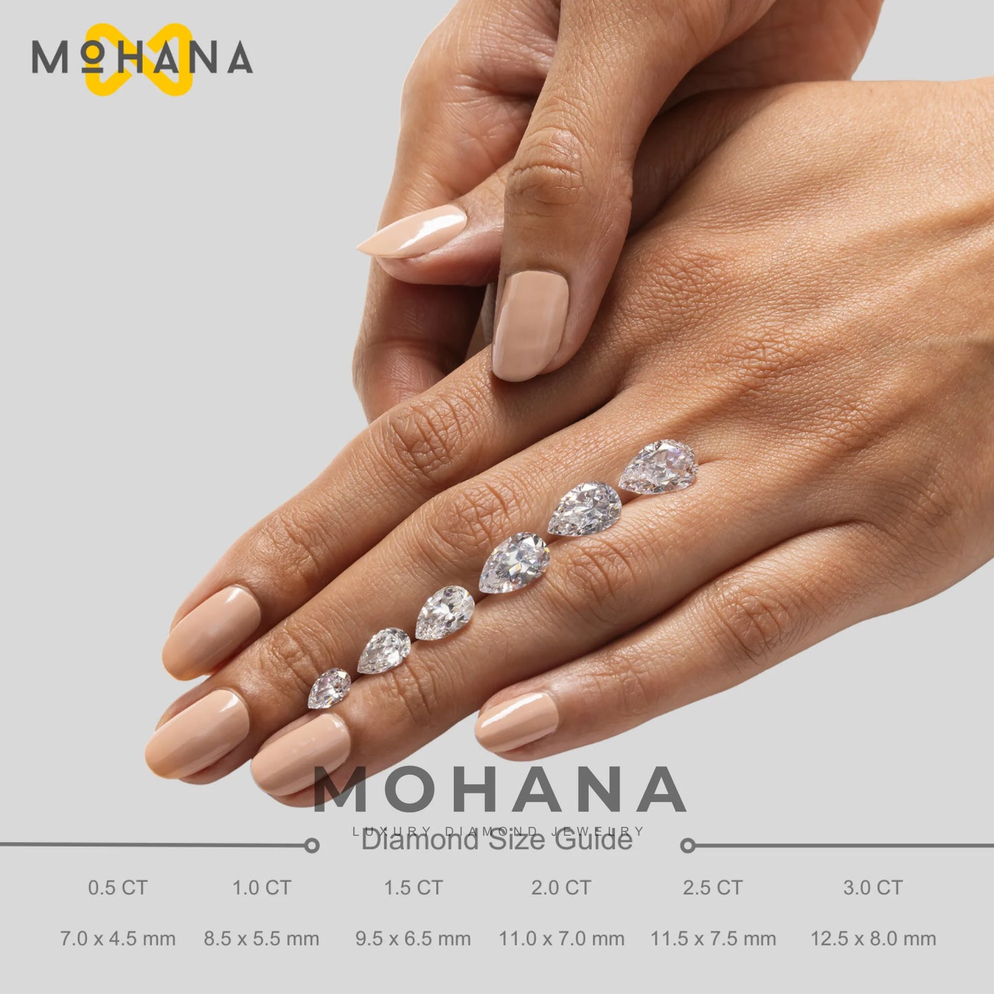 2 Carat Yellow Pear Cut Halo & Pave Lab Grown Diamond Ring - Ahurissant