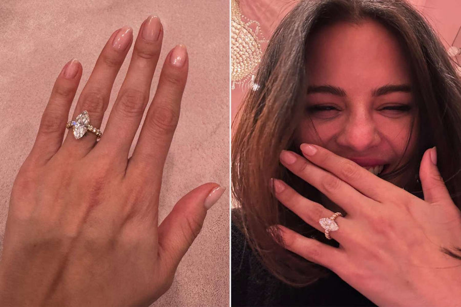 💍 Selena Gomez’s Marquise-Cut Engagement Ring: The New Standard in Celebrity Jewelry Trends