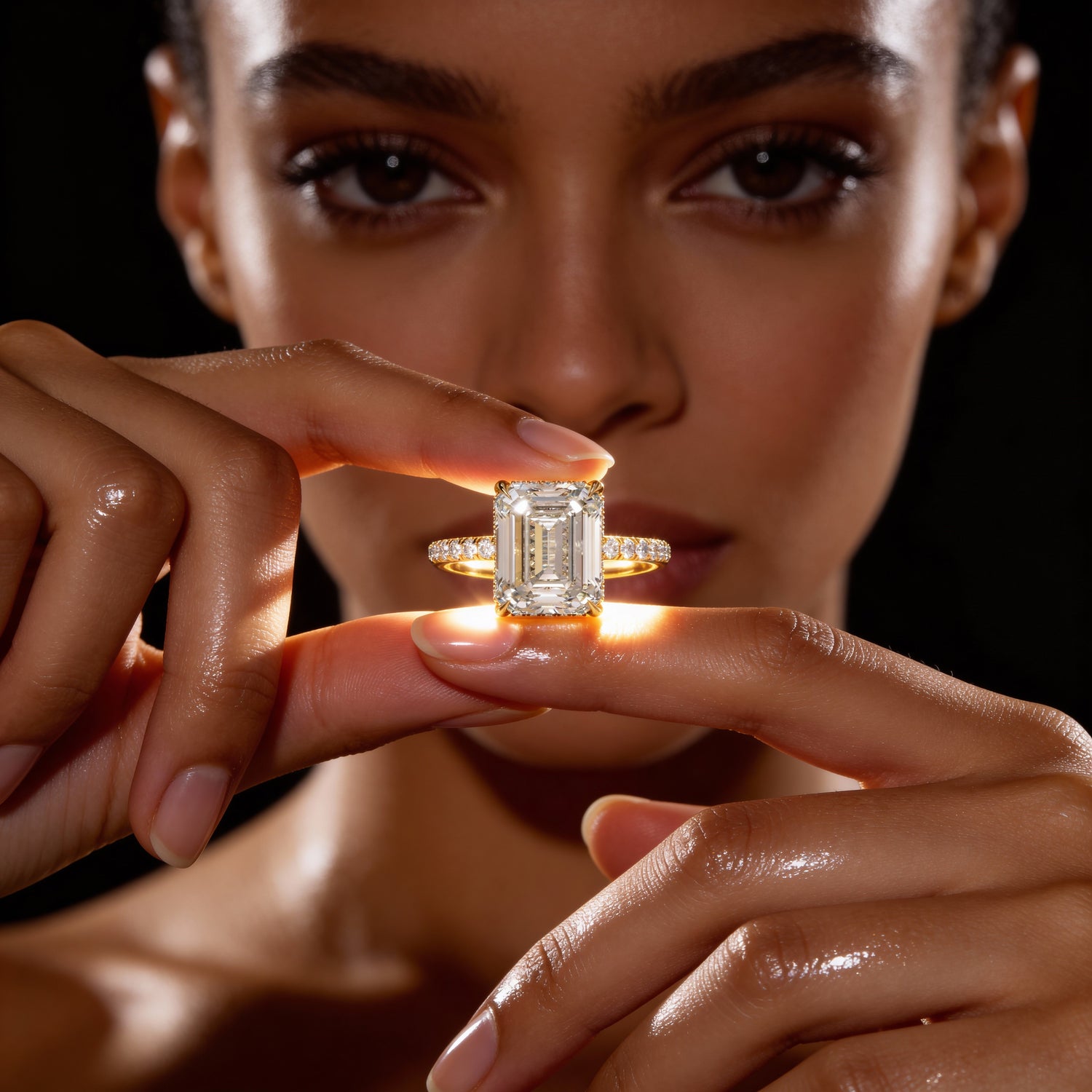 Emerald Diamond Rings