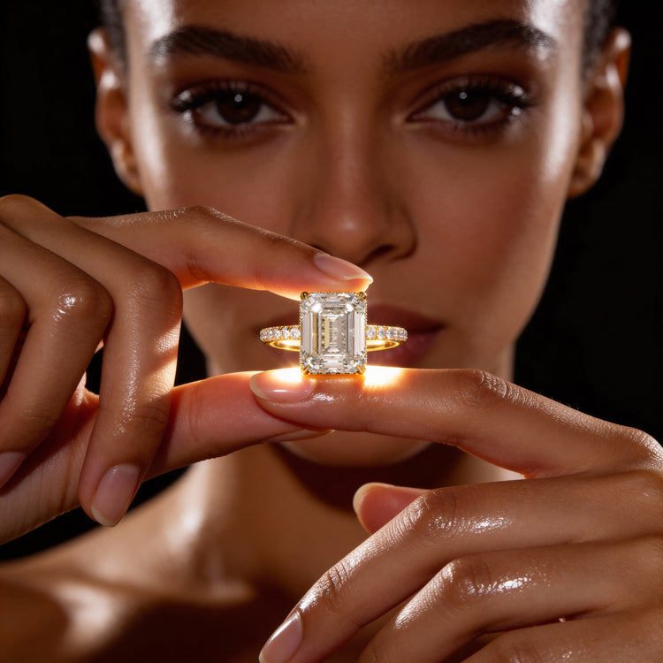 Emerald Diamond Rings