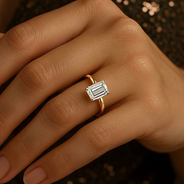 Emerald Diamond Rings