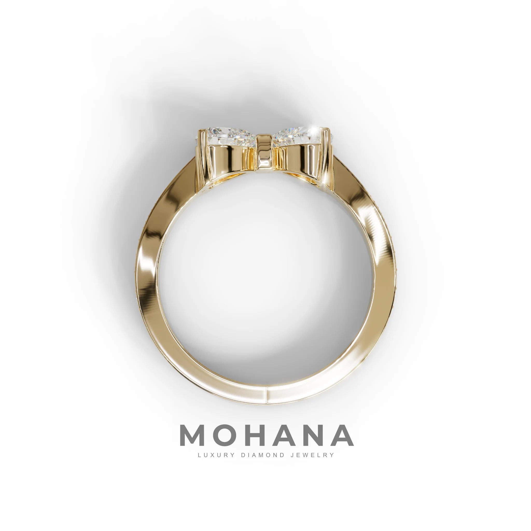 1.5 Carat Heart Cut Diamond Ring - Love