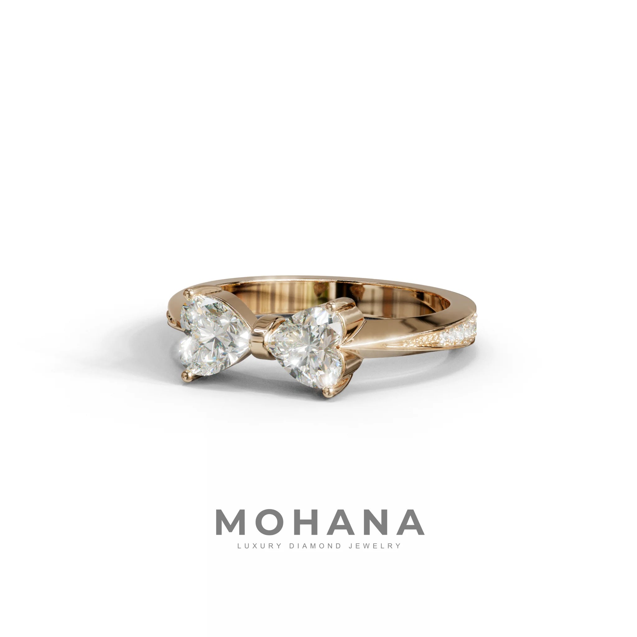1.5 Carat Heart Cut Diamond Ring - Love