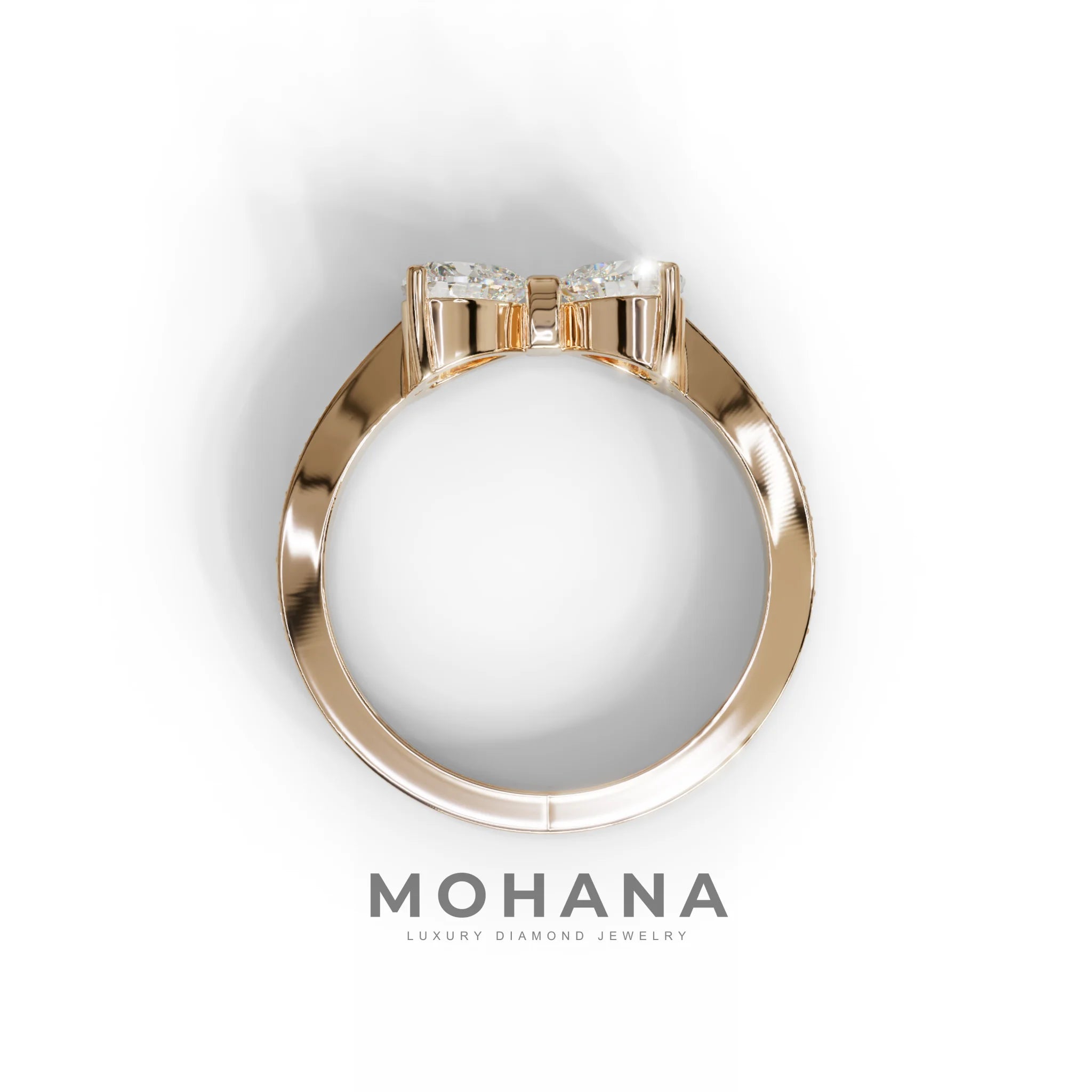 1.5 Carat Heart Cut Diamond Ring - Love