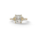 2.5 Carat Lab Grown Diamond Engagement Ring · Radiant Cut Nature-Inspired | Aurora - view 1