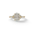 2.5 Carat Lab Grown Diamond Engagement Ring · Oval Cut Nature-Inspired | Halcyon - view 1