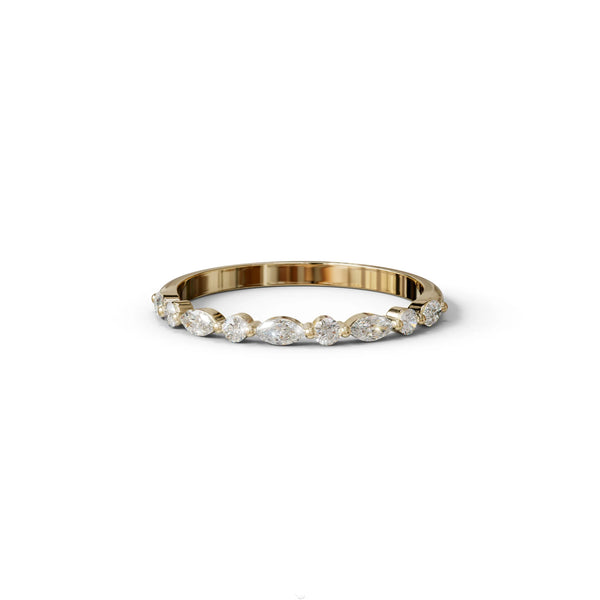 2 Carat Lab Grown Diamond Wedding Band – Round Cut Eternity
