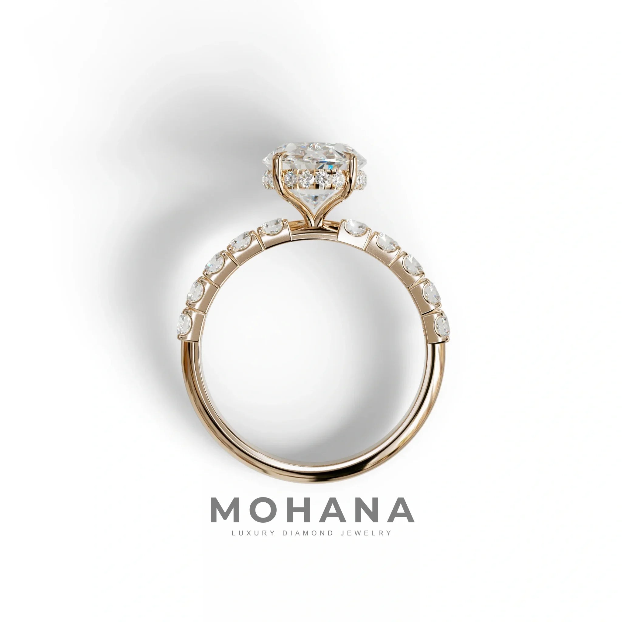 3 Carat E VVS Lab Diamond Oval Engagement Ring - Christie’s