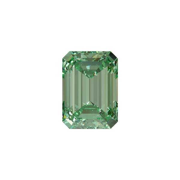 Green Diamond Ring