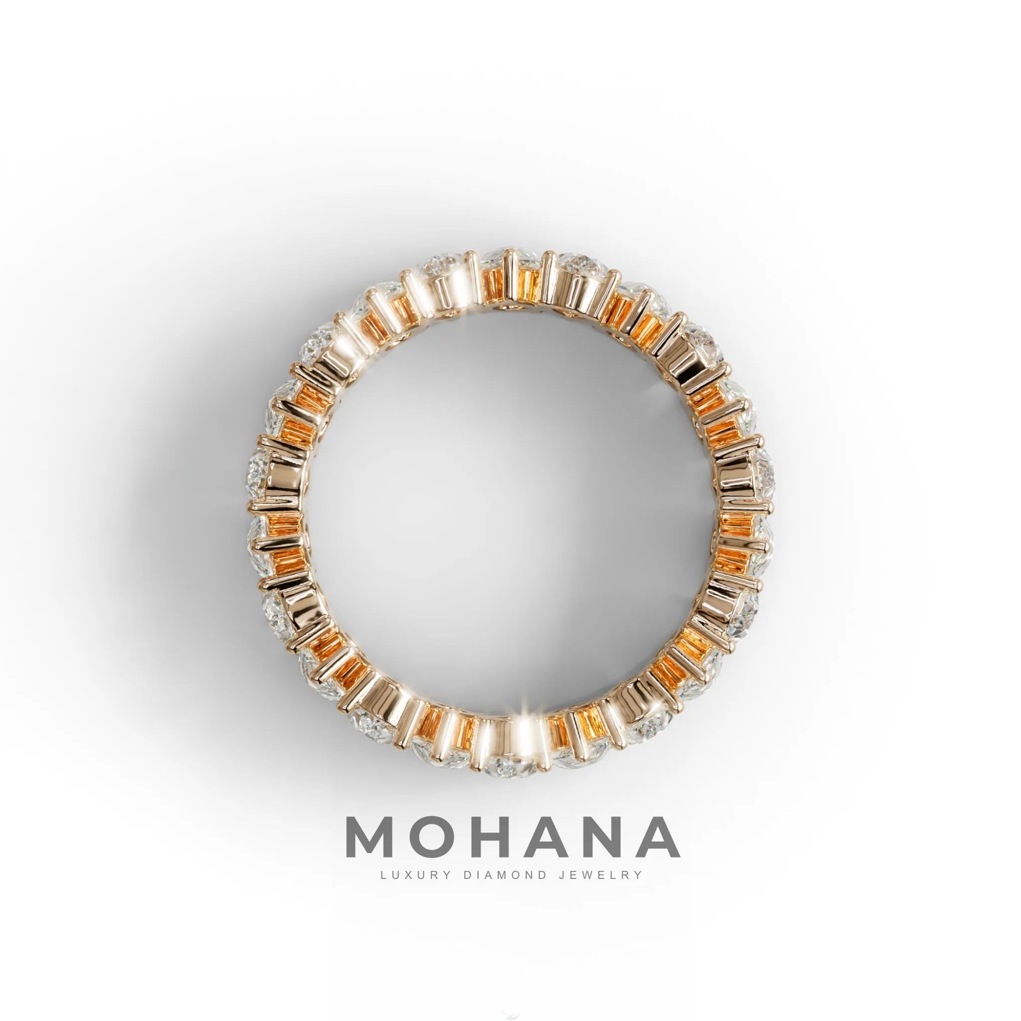Concierge Eternity - Pear Diamond Full Eternity Band - Stackable Ring