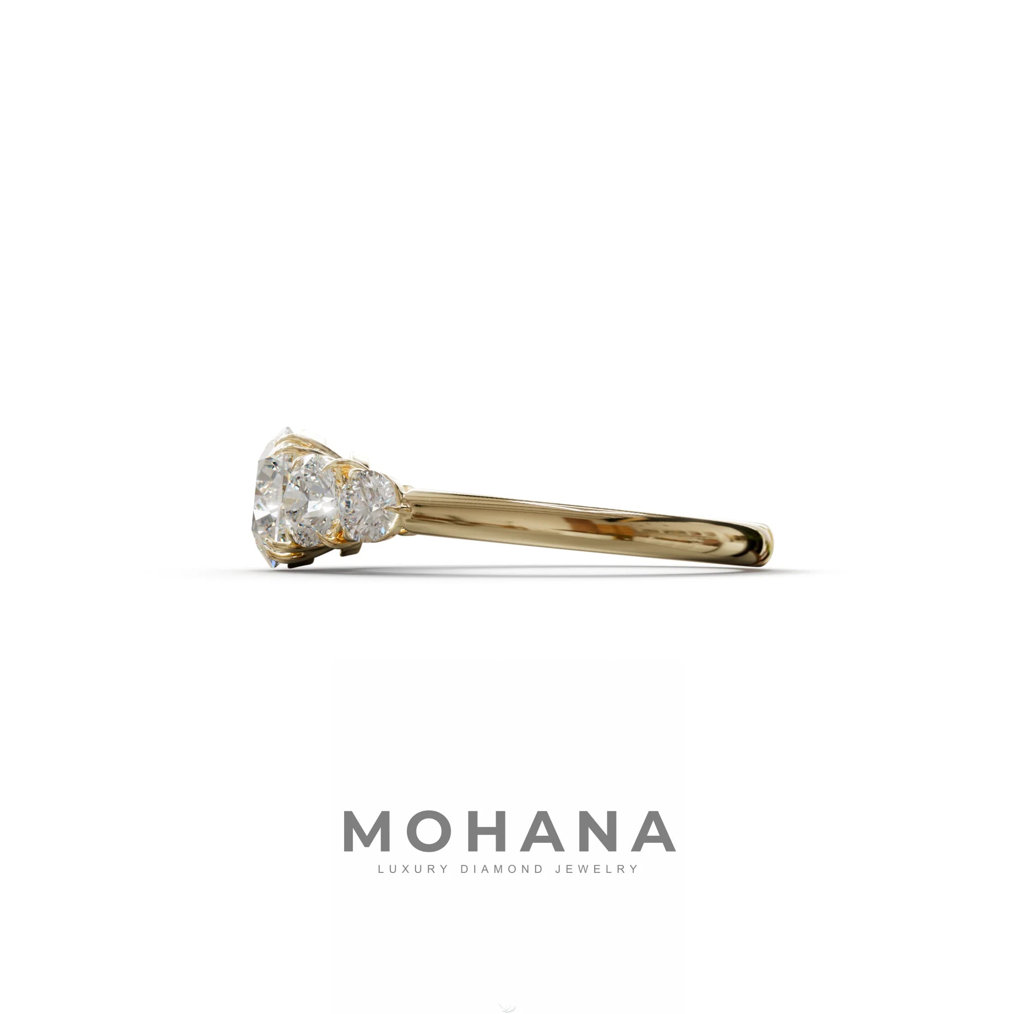 4 Carat Round Multi Stone Diamond Ring - Avia