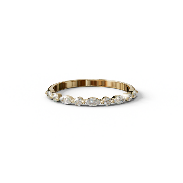 2 Carat Lab Grown Diamond Engagement Ring – Round Cut Eternity alternate view