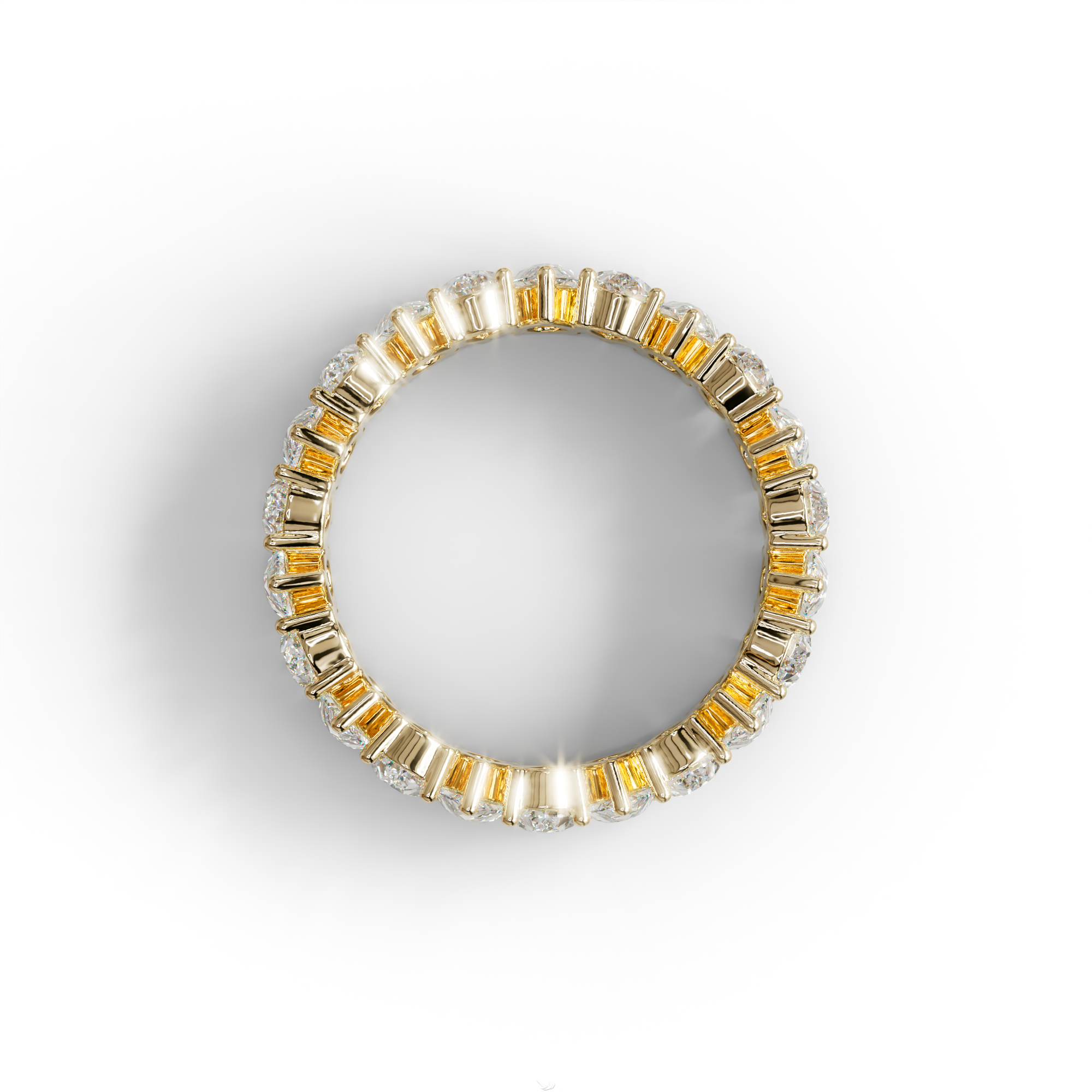 Concierge Eternity - Pear Diamond Full Eternity Band - Stackable Ring