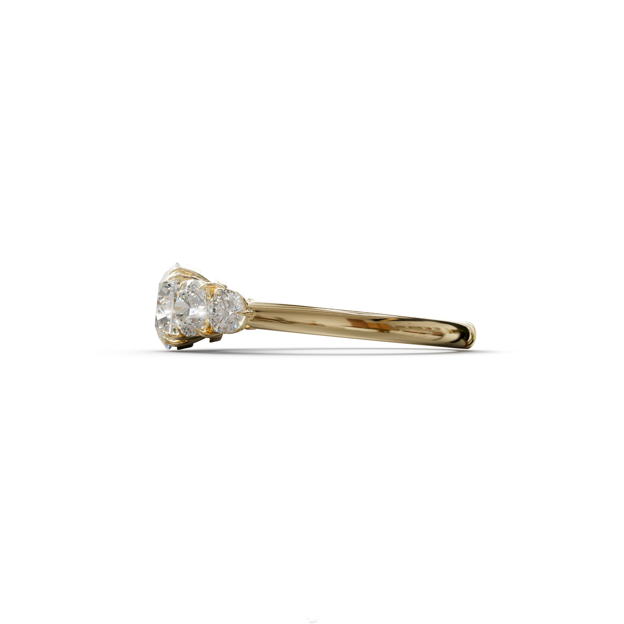 4 Carat Round Multi Stone Diamond Ring - Avia