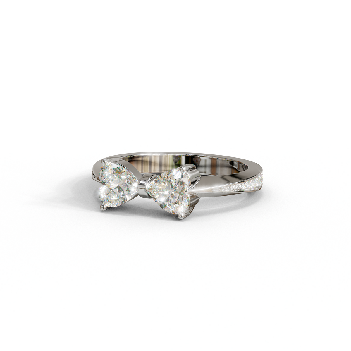 1.5 Carat Heart Cut Diamond Ring - Love