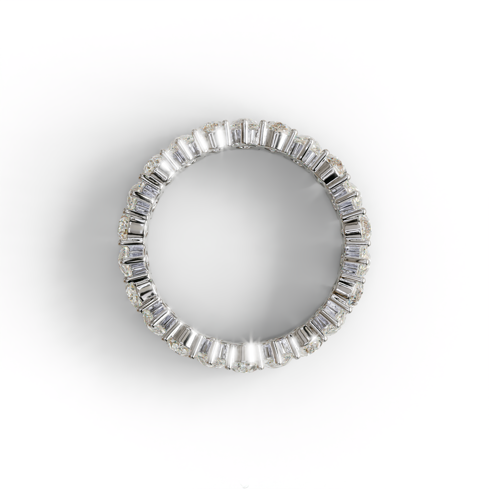 Concierge Eternity - Pear Diamond Full Eternity Band - Stackable Ring