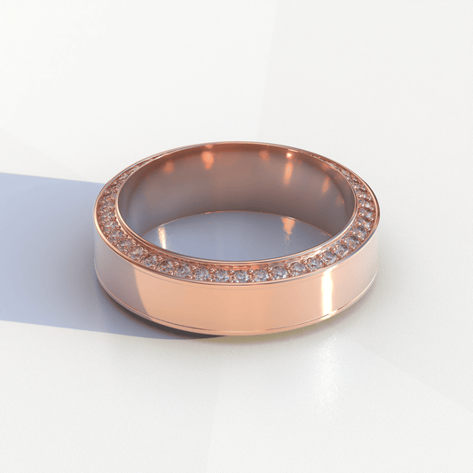 Custom Order SH - Men's Wedding Band