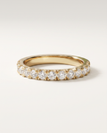 2 Carat Lab Grown Diamond Wedding Band – Round Cut Pavé