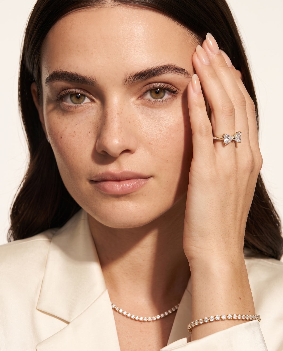 1.5 Carat Lab Grown Diamond Engagement Ring – Heart Cut Toi Et Moi